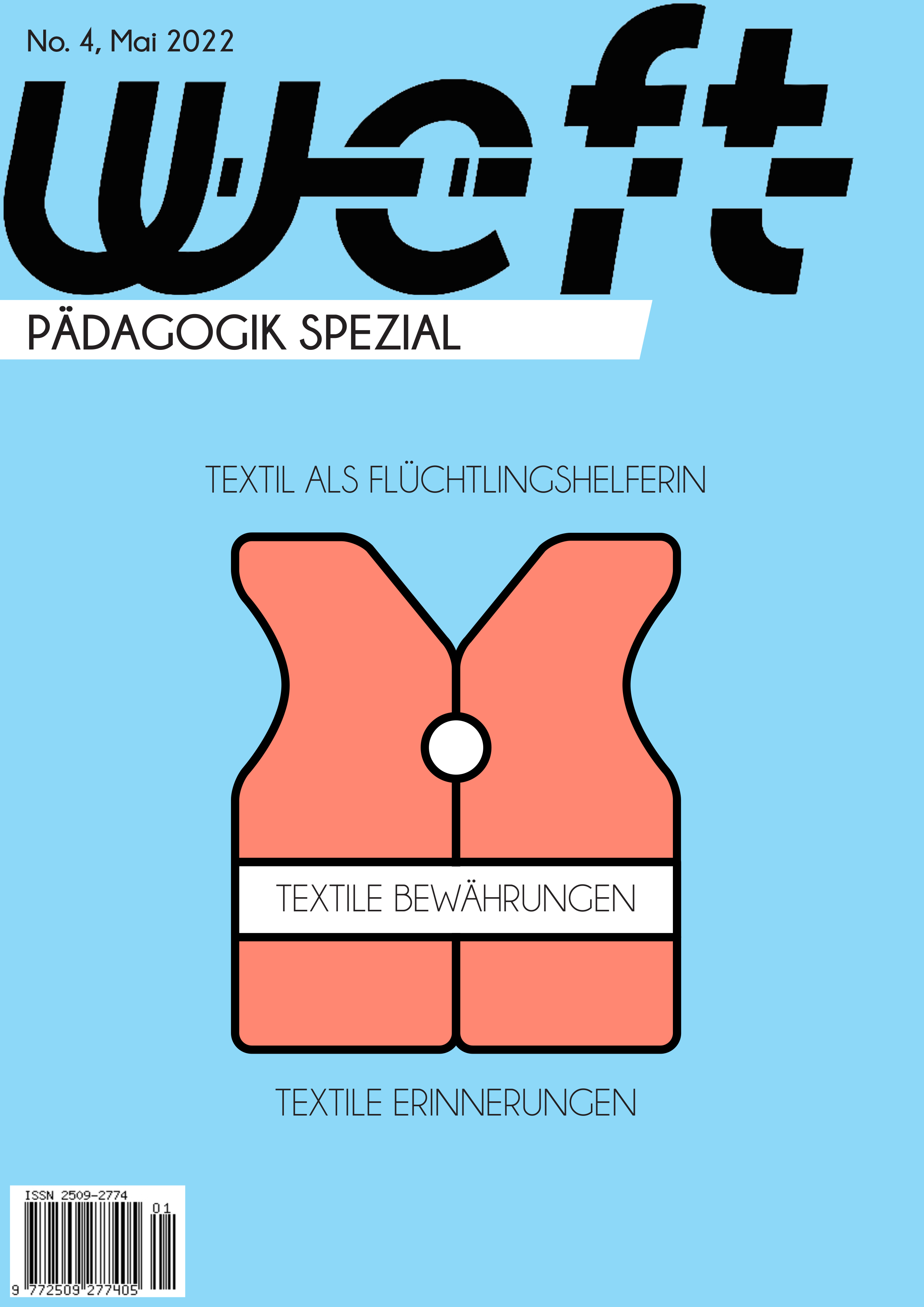 Neuste Ausgabe von WEFT Pädagigik Spezial