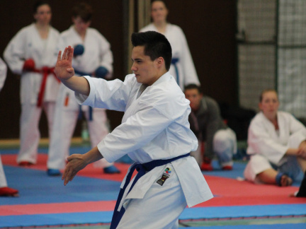 Hochschulmeisterschaften Karate Mai 2013 Foto Patrick Kleibold 123